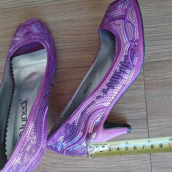 Lunedi - Dress shoes- purple- suze 6 (36) - Picture 3 of 7